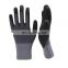 Breathable Foam Nitrile Palm Coated Grip Gloves Safety Nitrile Guantes