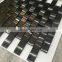 glossy Black Metal Mosaic Tile Stainless Steel Mix Metal decoration Mosaic wall Tile