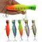 Amazon Wholesale 12cm 42g Stock Fishing Lure Topwater Sea Fishing Boat Fishing Popper Bait