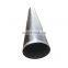 factory low price low carbon spiral welded round steel pipe