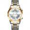 Skmei Q036 Luxury Stainless Steel Muslim Friend Wristwatch Men Led Digital Azan Watches