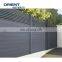 Customized aluminum slat fence panels aluminium privacy fence system for garden