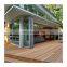 Outdoor Exterior Aluminium Stacking glass door double glazed folding door