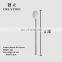Factory Direct custom round cocktail bar metal stainless steel stick wine drink stirrers