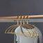 Heavy Duty Non Slip Branded Velvet Clothes Personalized Multi Wedding Children Luxury Gold Hangers