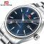 VAVA VOOM  2093 Watch Men Business Style Fashion Casual Quartz Movement Stainless Steel Strap Waterproof Calendar WristWatch