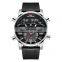 KAT-Wach 1819 Men Digital+Quartz Watch Waterproof 50M Male Luxury Brand Leather Military Multifunction Watch