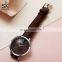 SHENGKE Simple Lady Watch Elegant Dial Soft Leather Band Japanese Quartz Movement Wristwatch Gift For Girl K9017L