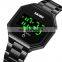 New Arrival Skmei 1696 Black Gold Sport Led Watch for Men Wristwatch Metal Made in China