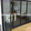 High performance stylish prefabricated folding doors heat insulated aluminum folding door for large view