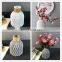 Modern Flower Vase Imitation Ceramic Flower Pot Decoration Home Plastic Vase Flower Arrangement Nordic Style Home Decoration