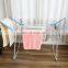 Adjustable Height Indoor Airer Laundry Stand Foldable Folding Standing  Metal Clothes Drying Rack