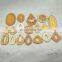 Hot SaleNatural Rattan Wood Earring Hoops rattan earring piece High Quality cheap wholesale