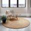 Water Hyacinth Rug Woven natural Mat Straw Carpet Floor Decor Wholesale Vietnam Supplier