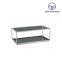 Tiptop Luxury Hotel furniture living room round marble top coffee table gold stainless steel centre coffee tables
