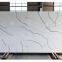 Code：7080，Calacatta artificial stone quartz slab kitchen countertops