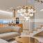 Industrial Style Oval glass ball lampshade Chandelier Ceiling Light Fixture For Living Dining Room Bedroom Kitchen Island Foyer