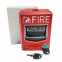 24V conventional manual call point pull down plate button  fire button with key for fire alarm system