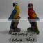 Animal Figurine Resin Parrot Bird Decoration