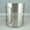 Wholesale Non-spill Food Grade Durable Double Wall Stainless Steel Coffee Mug
