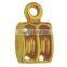 Swivel Double Sheave Pulley