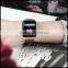 New Products 2015 Bright Color Silicone Girls LED Watch best health festival wristbands for health