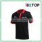 100% Polyester Custom Latest Men Button Up free sample polo shirt