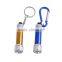 Custom Logo printed Colorful 3 LED Torch Light Keychain