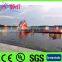 giant inflatable water park for kids and adults / floating water games