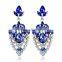 Lovely Style Gold Tone Crystal Pear Shape Drop Fashion Earrings FOR Wedding Gift