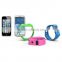OLED touch sceen sleep monitoring step distance calculate bluetooth bracelet