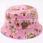 2016Amazing New Cute Kids Girl Baby Summer Outdoor Bucket Hats Cap Sun Beach Beanie Hot FH-175