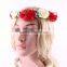 High quality flower Headband Toddler summer crown flower Headband bride flower headband wh-1757