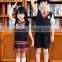 2015 New Korean uniform for school all grades child clothes outfits wholesale vest sweater school uniform design (ulik-001)