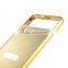 Keno Metal Bumper Frame Hard PC Mirror Reflective Effect Back Luxury case Cover For HTC Desire 728