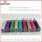 L361 colors portable metal cylinder external battery pack 2600mah portable micro usb charger power bank