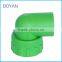 BOYAN ppr threaded pipe fitting for bathroom green 90 degree barss female elbow