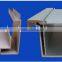 Best popular Aluminium extrusion profile Aluminum extrusion profile of partition with different surface treatment
