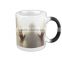 custom morphing mugs the walking dead Coffee Tea Milk Hot Cold Heat Sensitive Color changing Black and White 11 Oz Ceramic Mug