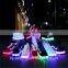 new design waterproof led shoes LED USB Charge shoes