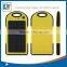 5000mah mini solar phone and laptop power bank Waterproof solar cell power bank