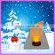 Christmas gift pocket card LED light
