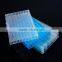 8mm thickness transparent PC Hollow X Profile sheet