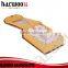 Luxury Velvet Golden Logo Gift Cardboard Box Perfume Box With EVA insert