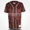 Custom baseball tee shirts blank baseball jersey wholesale Digital printing custom design camo baseball jersey