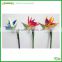 Real touch PVC flower wholesale popular classical artificial bird of paradise flowers