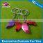 Wholesale broken heart shape wedding souvenir keychian