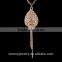 2015 designer high end necklace jewelry water droyrlets tassels fashion female necklace