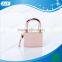 AJF high quality 40mm square shape rose gold Love Lock Bridge, Paris