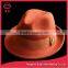 outdoor wool felt trilby hat for women